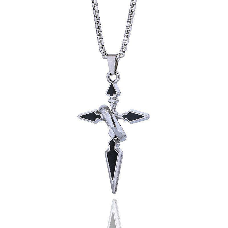 Streetwear Brand Jewelry - العلامة التجارية العصرية الصليب قلادة قلادة