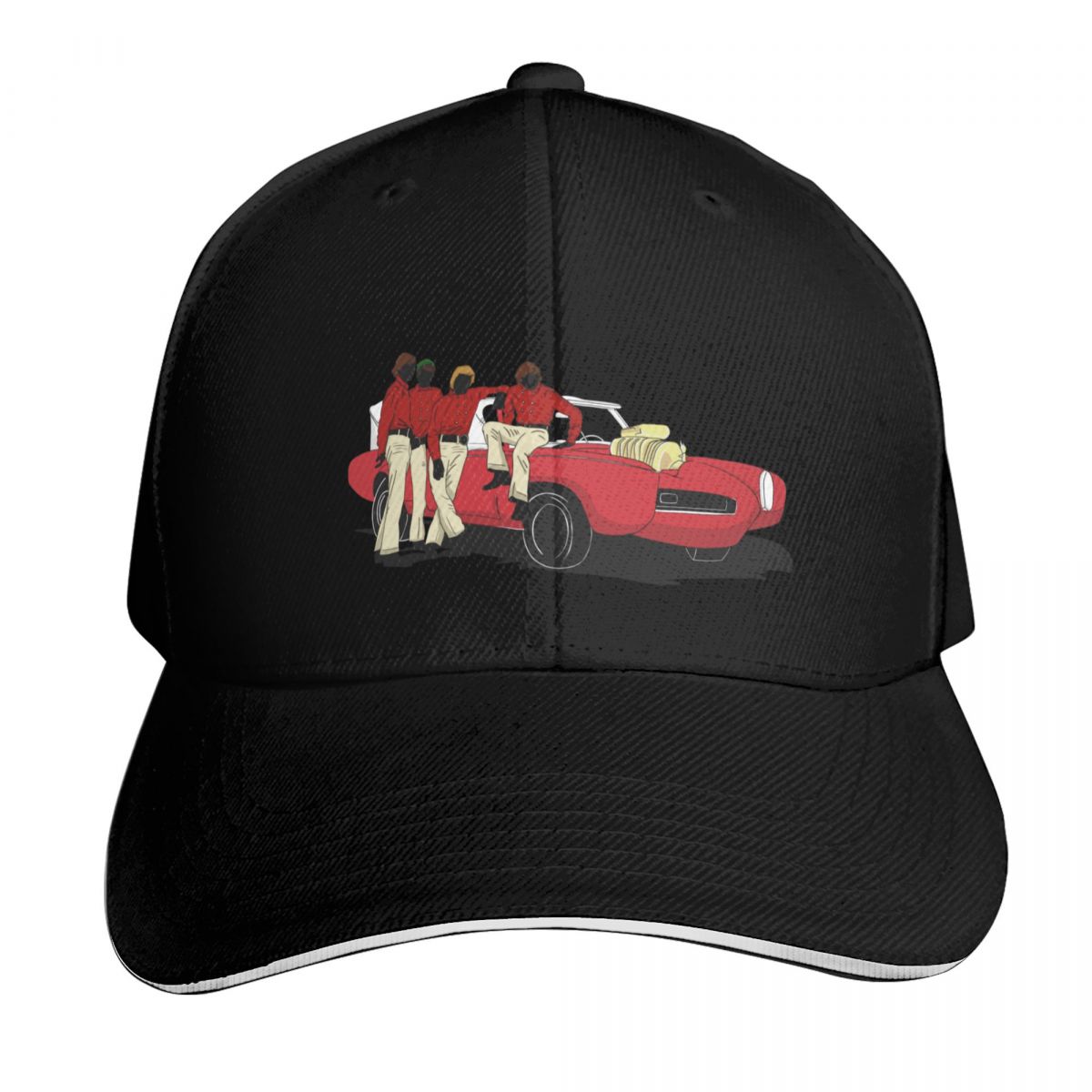 Cap Streetwear Brand - قبعة بيسبول من ماركة Monkeemobile، قبعة