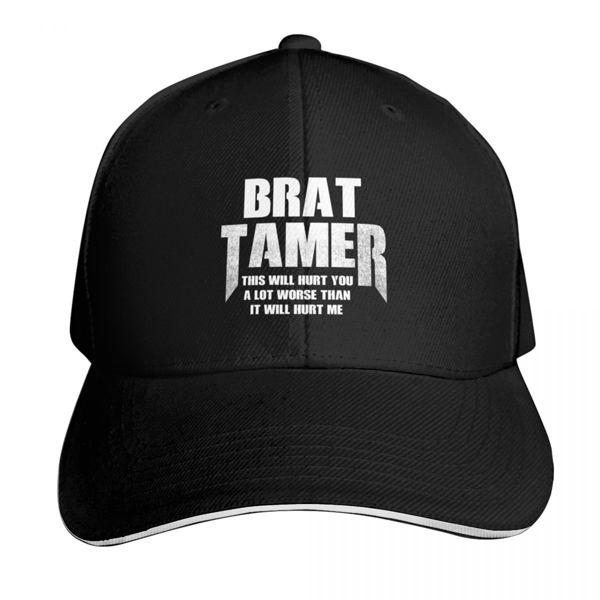 Cap Streetwear Brand - قبعة بيسبول Brat Tamer: Punish-Her مخصصة