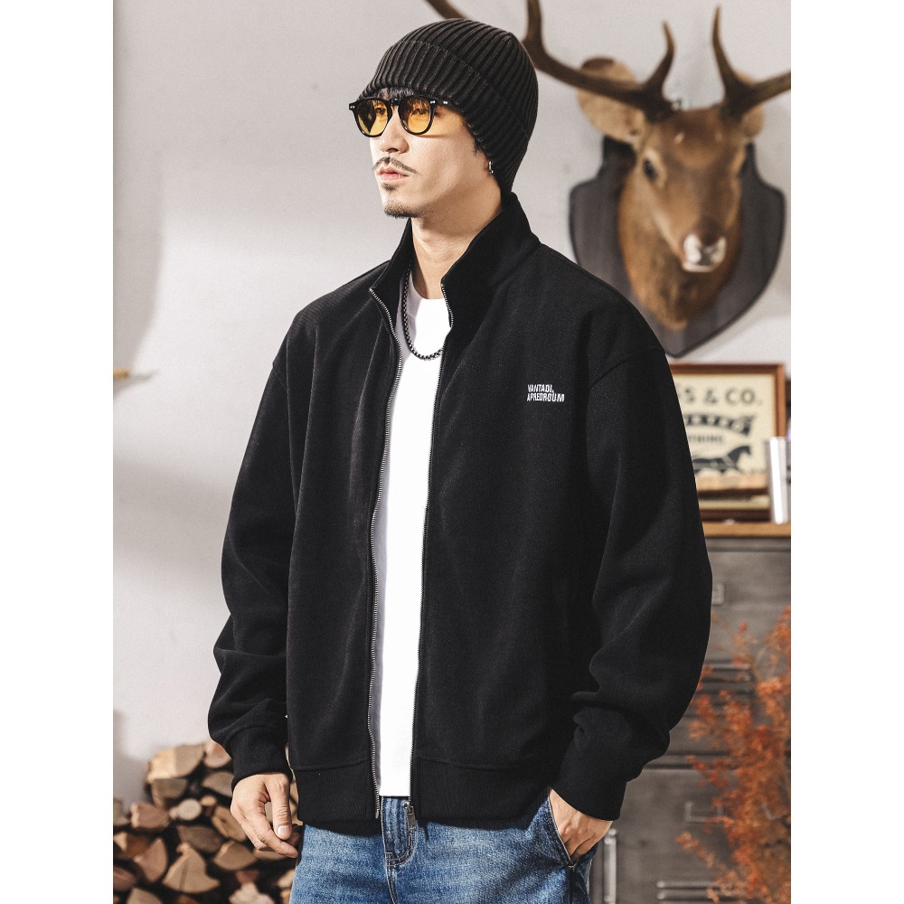 Streetwear Brand From China - سترة محبوكة جديدة فضفاضة شبه عالية