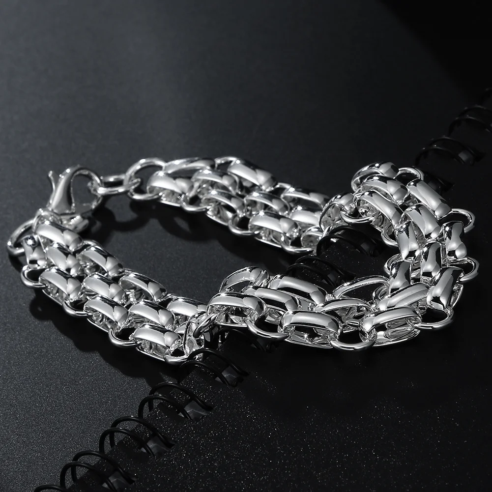 أساور فضية عيار 925 من العلاما - مراجعة Streetwear Brand Jewelry وسعره