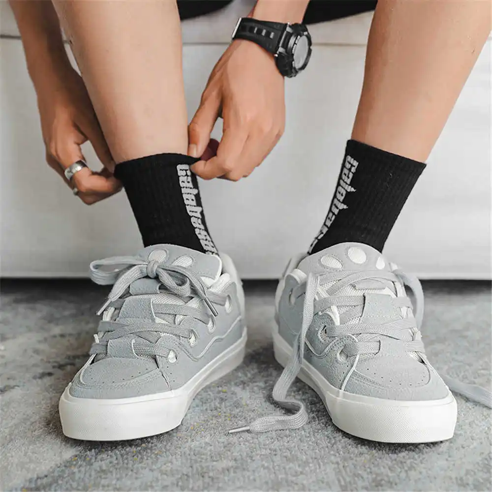 مع جلد الهيب هوب أحذية المدرسة - مراجعة Streetwear Brand From China وسعره