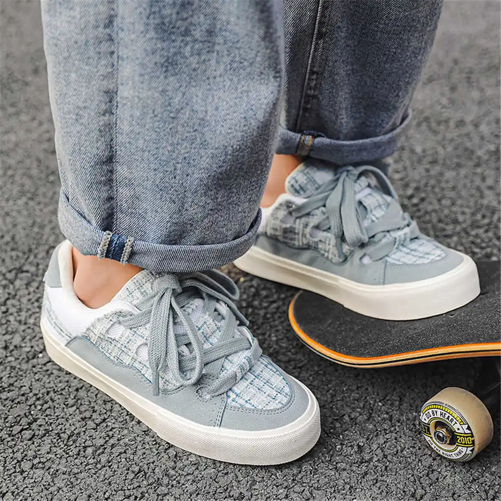 مع جلد الهيب هوب أحذية المدرسة - مراجعة Streetwear Brand From China وسعره
