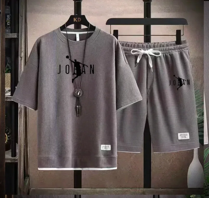 طقم رجالي صيفي 2026 من قطعتين: - مراجعة Streetwear Brand Designer وسعره