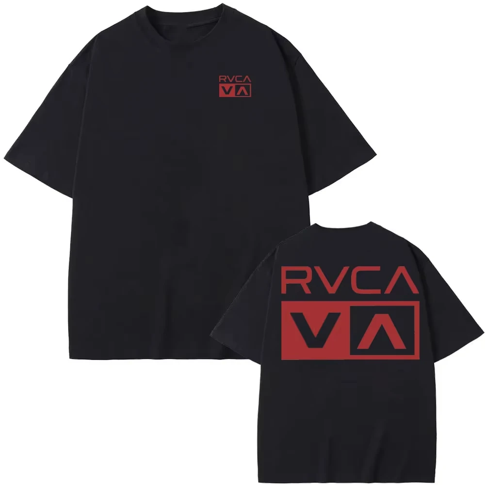 تي شيرت أسود من RVCA، قميص صيف - مراجعة Streetwear Brand Designer وسعره